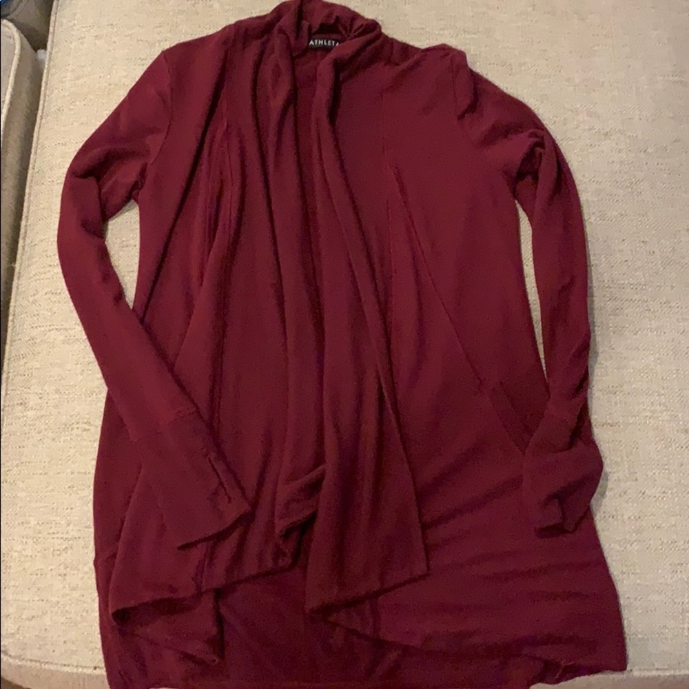 Athleta Pranayama Wrap Garnet